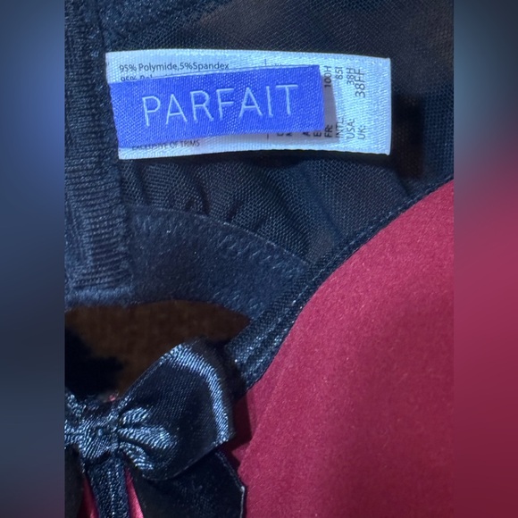 CHARLOTTE UNDERWIRE PADDED BRA - RIO RED - Picture 10 of 11